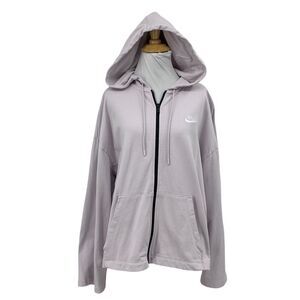 Nike Hoodie Womens Extra Large Princess Loose Full Zip Sportswear Pockets Jacket